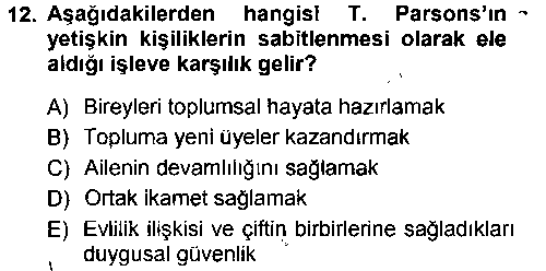 SOS319U Türkiye´nin Toplumsal Yapısı çıkmış sınav sorusu 1