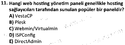 WTK1010 Web Yayıncılığı çıkmış sınav sorusu 3