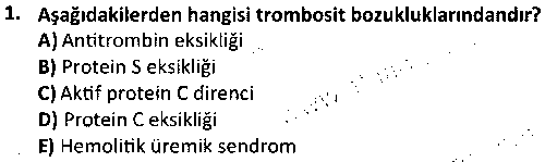 ACY1012 Fizyopatoloji çıkmış sınav sorusu 1