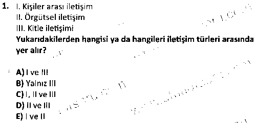 HIT4005 Siyasal İletişim çıkmış sınav sorusu 1