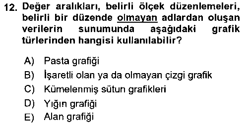 YBS203U İşlem Tabloları çıkmış sınav sorusu 3