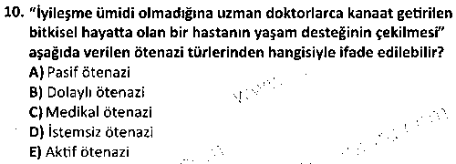 SOH2004 İnsan Davranışı ve Sosyal Çevre 2 çıkmış sınav sorusu 2