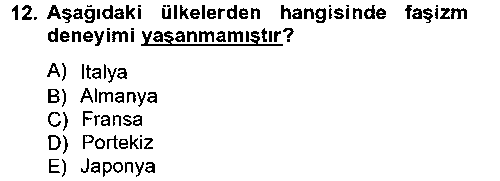 SIY201U Siyaset Bilimi çıkmış sınav sorusu 3