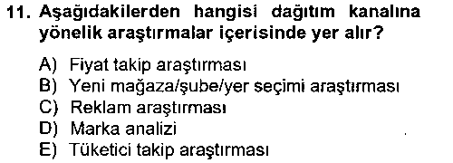MAI102U Marka ve Yönetimi çıkmış sınav sorusu 3