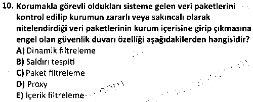 BY2001 Kurumsal Bilgi Yönetimi çıkmış sınav sorusu 2