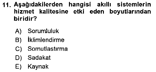 TRZ101U Turizmde Otomasyon Sistemleri çıkmış sınav sorusu 3