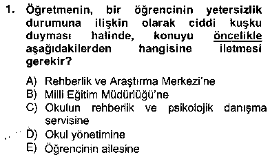 OKO302U Özel Eğitim çıkmış sınav sorusu 1