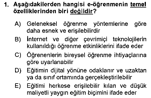 SMY210U Sosyal Medya Uygulama Alanlari çıkmış sınav sorusu 1