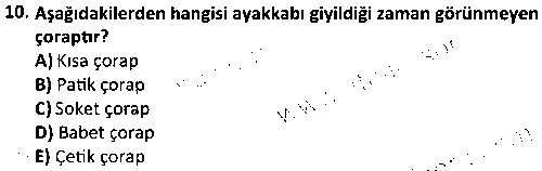 TMT3004 Moda ve Ürün Geliştirme çıkmış sınav sorusu 2