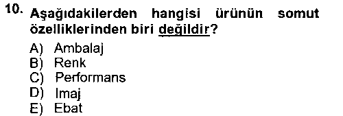 MAI201U Reklamcılık çıkmış sınav sorusu 2