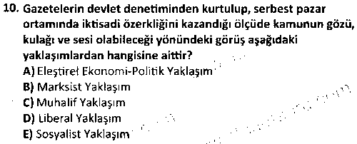 YMG1009 Gazeteciliğe Giriş çıkmış sınav sorusu 2