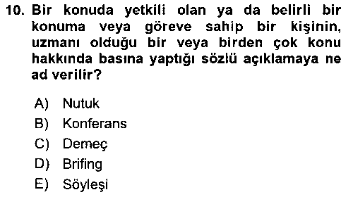 HIT104U Halkla İlişkilerde Etkili İletişim çıkmış sınav sorusu 2