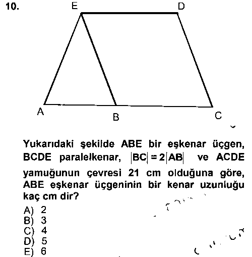OKO301U Okulöncesinde Matematik Eğitimi çıkmış sınav sorusu 2