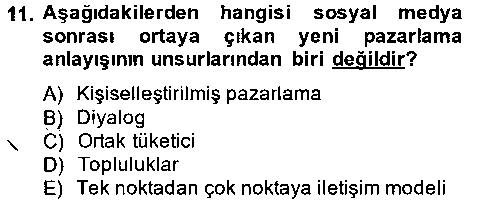 SOS206U Sosyal Medya çıkmış sınav sorusu 2