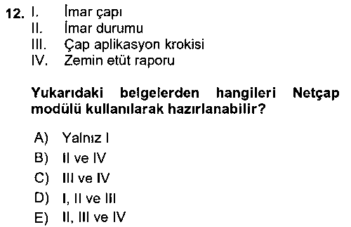 CBS212U Yerel Yönetimlerde CBS Uygulamaları çıkmış sınav sorusu 2