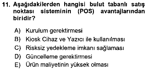 TRZ304U Turizm Bilgi Teknolojileri çıkmış sınav sorusu 3