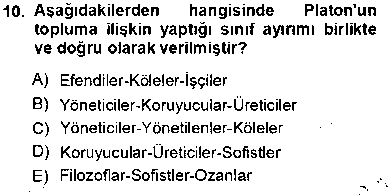 FEL303U Siyaset Felsefesi 1 çıkmış sınav sorusu 2