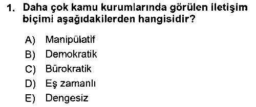 HIT207U Halkla İlişkilerde Güncel Kavramlar 1 çıkmış sınav sorusu 1