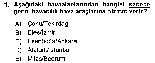 HIS404U Genel Havacılık çıkmış sınav sorusu 1