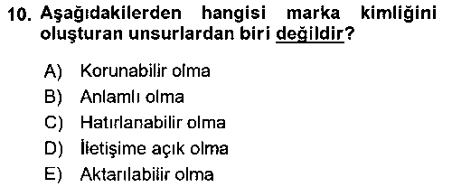 HIT306U Sürdürülebilirlik ve Halkla İlişkiler çıkmış sınav sorusu 2