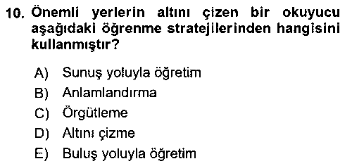 GIT308U Eğitici İçerik Tasarımı çıkmış sınav sorusu 2
