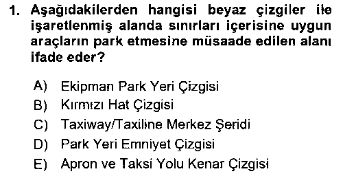 SHU204U Temel Harekat Hizmetleri ve Ramp çıkmış sınav sorusu 1