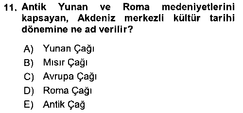 TRZ110U Turizm Tarihi çıkmış sınav sorusu 3