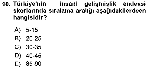 SAG303U Sağlık Ekonomisi çıkmış sınav sorusu 2