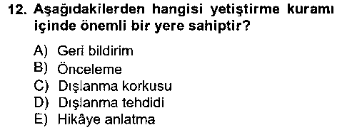 ILT112U İletişim Kuramları çıkmış sınav sorusu 3
