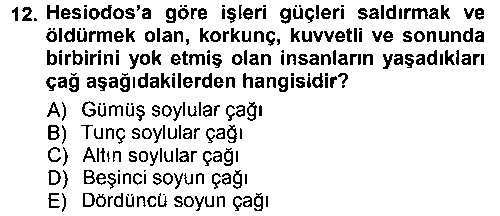 FEL401U Tarih Felsefesi 1 çıkmış sınav sorusu 2
