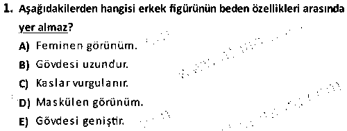 TMT3005 Bilgisayar Destekli Kalıp Hazırlama 1 çıkmış sınav sorusu 1