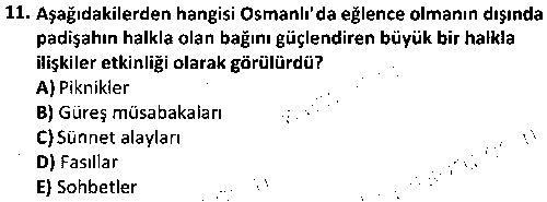 RKR4003 Farklı Kültürlerde Rekreasyon çıkmış sınav sorusu 3