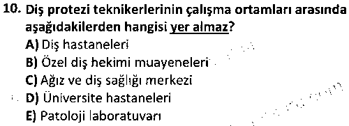 SAG3012 Sağlık Ekibi çıkmış sınav sorusu 2