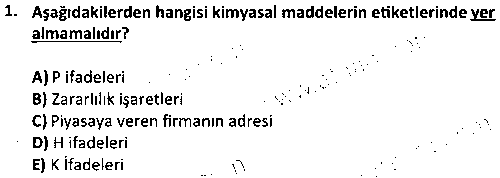 ISG1010 Etiketleme ve İşaretleme çıkmış sınav sorusu 1