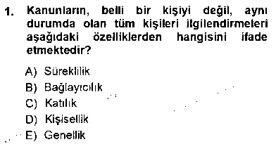 LBV203U Veteriner Hizmetleri Mevzuatı ve Etik çıkmış sınav sorusu 1