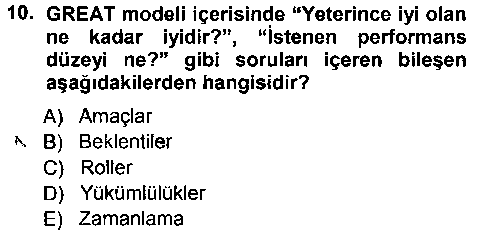 SAK203U Sağlık Kurumlarında Operasyon Yönetimi çıkmış sınav sorusu 2