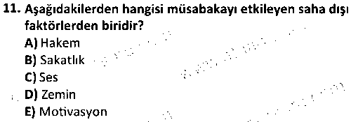 SPB4005 Müsabaka Analizi ve Değerlendirmesi çıkmış sınav sorusu 3