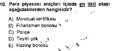 IKT405U Finansal Ekonomi çıkmış sınav sorusu 2