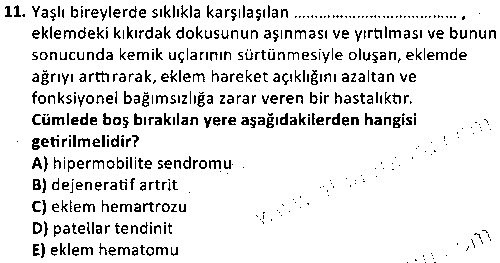 RKR3008 Yaşam Boyu Spor çıkmış sınav sorusu 3