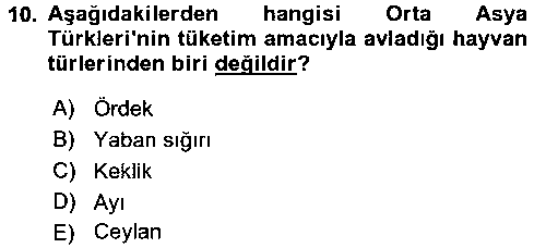 ASC201U Türk Mutfak Kültürü çıkmış sınav sorusu 2
