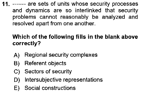 ULI205U Theories Of International Relations 2 çıkmış sınav sorusu 3