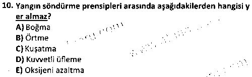 İSGLT1012 Çalışma Ortamında Risk Etmenleri çıkmış sınav sorusu 2