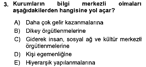 IKT302U Bilgi Ekonomisi çıkmış sınav sorusu 3