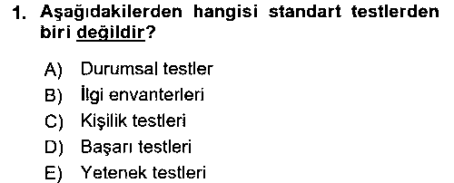 CGE208U Çocukları Tanıma Ve Değerlendirme çıkmış sınav sorusu 1