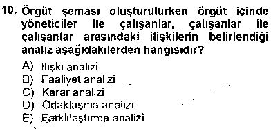 KOI409U Yiyecek İçecek Yönetimi çıkmış sınav sorusu 2