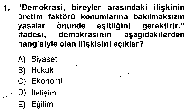 OKO102U Okul, Aile Ve Çevre İş Birliği çıkmış sınav sorusu 1