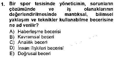 SYT203U Spor Tesis İşletmesi ve Saha Malzeme Bilgisi çıkmış sınav sorusu 1