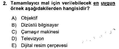 PMY208U Teknoloji Perakendeciliği çıkmış sınav sorusu 2