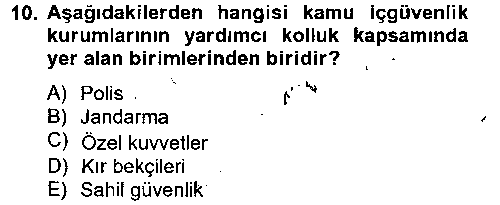 OGK204U Özel Güvenlik Meslek Etiği çıkmış sınav sorusu 2