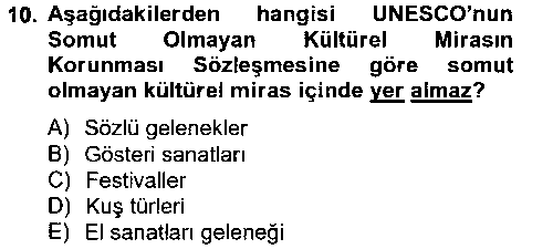 KMT102U Kentsel ve Çevresel Koruma çıkmış sınav sorusu 2
